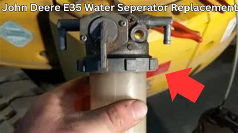 2013 john deere skid steer fuel water seperator pigtail|RE339802: Severe.